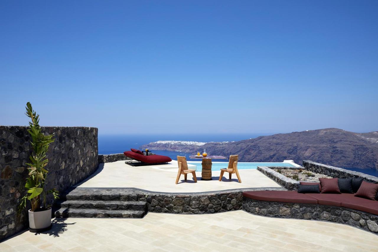 White Pearl Cavalieri (Adults Only) Hotell Imerovígli Eksteriør bilde
