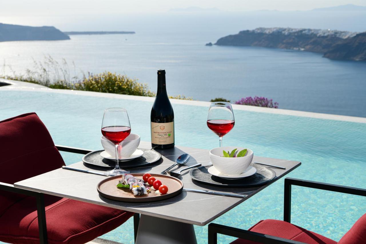 White Pearl Cavalieri (Adults Only) Hotell Imerovígli Eksteriør bilde