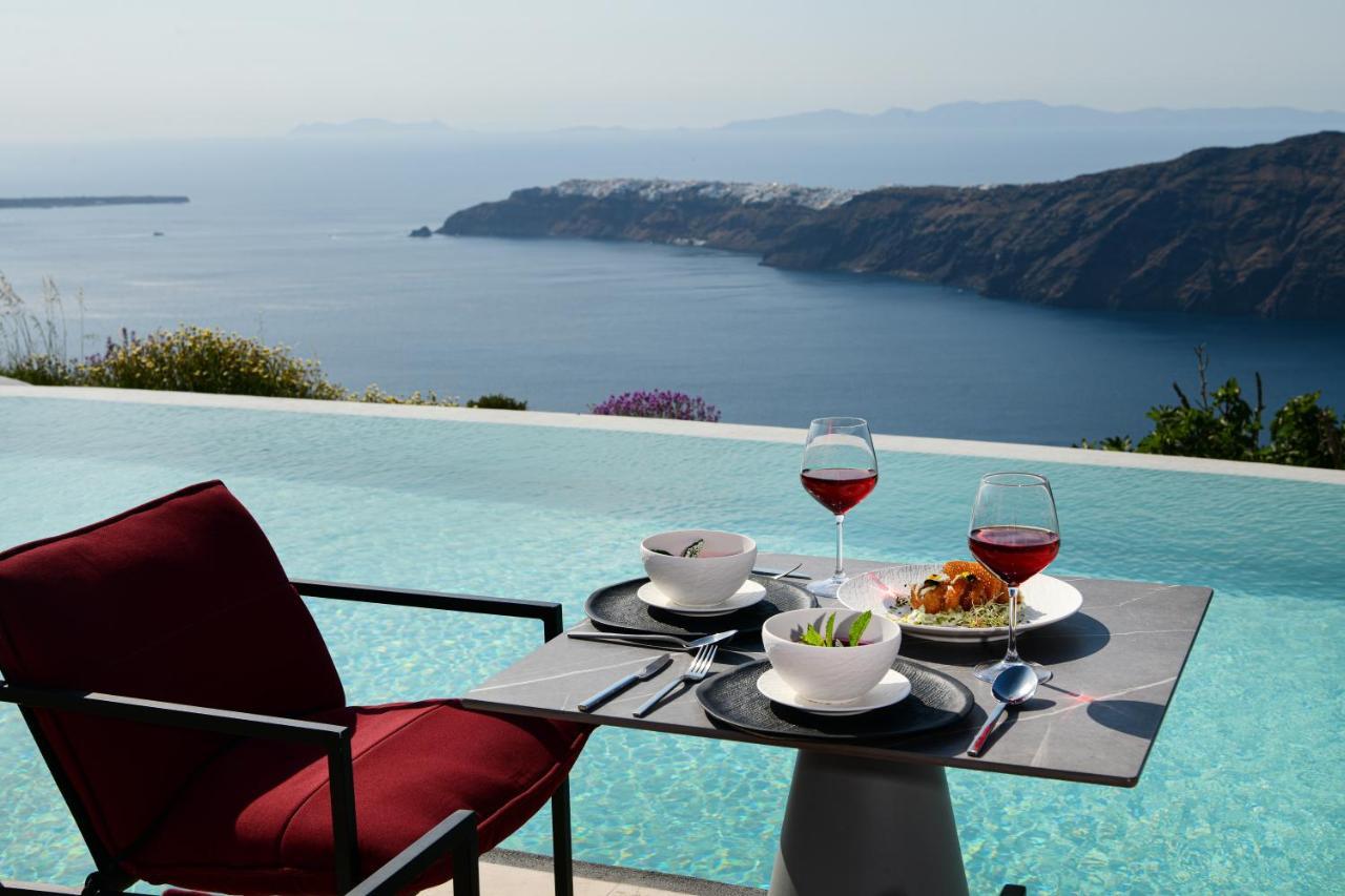 White Pearl Cavalieri (Adults Only) Hotell Imerovígli Eksteriør bilde