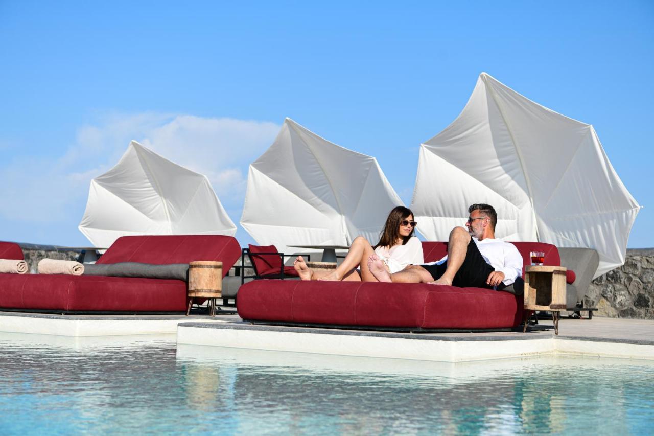 White Pearl Cavalieri (Adults Only) Hotell Imerovígli Eksteriør bilde