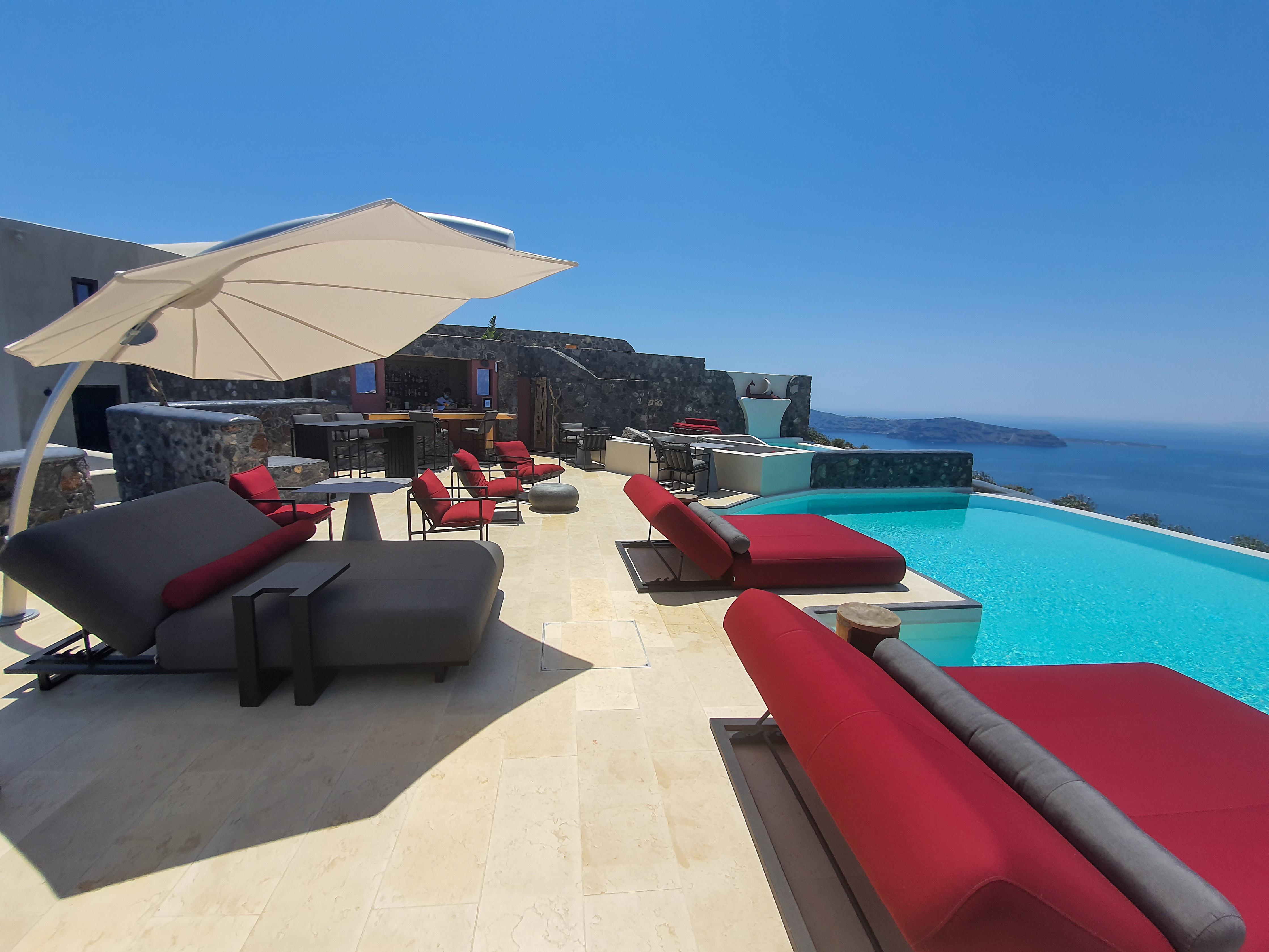 White Pearl Cavalieri (Adults Only) Hotell Imerovígli Eksteriør bilde